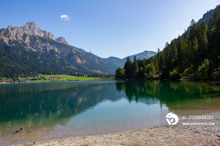 Haldensee Tirol Bergpanorama