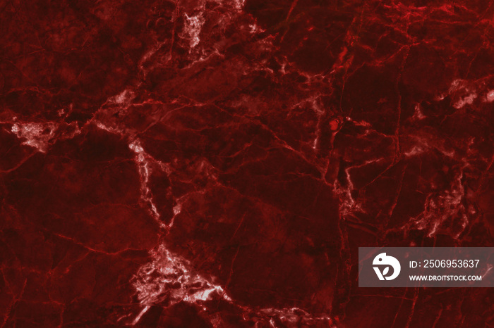 Dark red marble texture background with high resolution, top view of natural tiles stone in luxury a