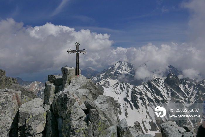 Krzyż na Gerlachu, Tatry