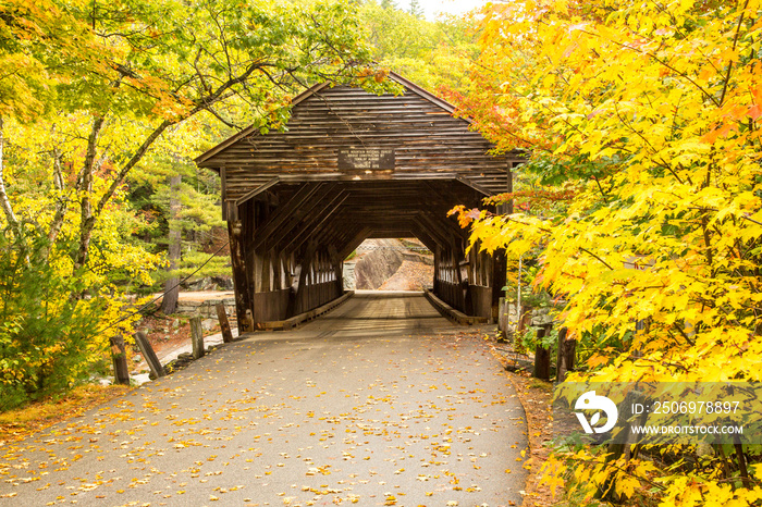 Albany covered bridge, White Mountain National Forest, just west of Conway and Albany, New hampshire