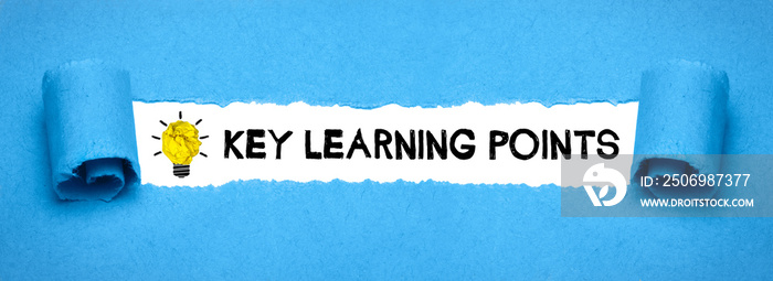 Key Learning Points