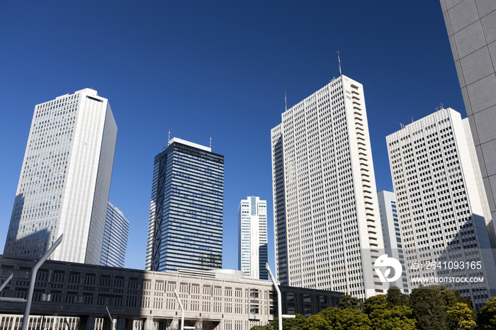 新宿高层建筑街