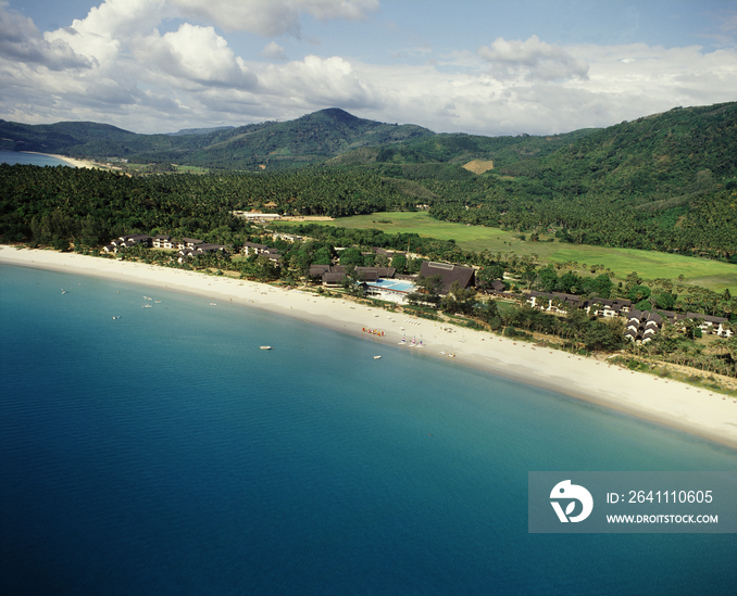 View of the Club Med in Phuket, Thailand