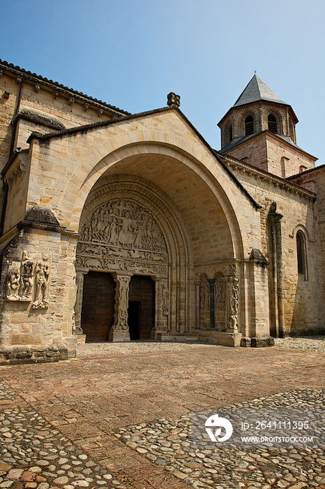 Saint pierre abbey church in France