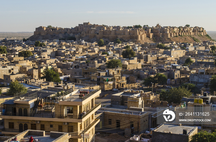 Cityscape in Jaisalmer, India