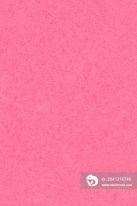 亮粉色毡质织物特写背景