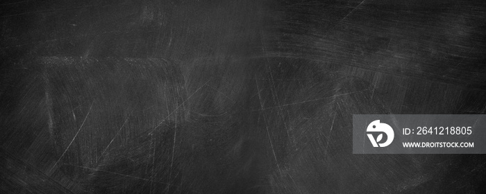 Abstract texture of chalk rubbed out on blackboard or chalkboard background, can be use as concept f