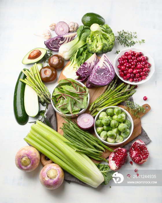 健康烹饪的时令蔬菜