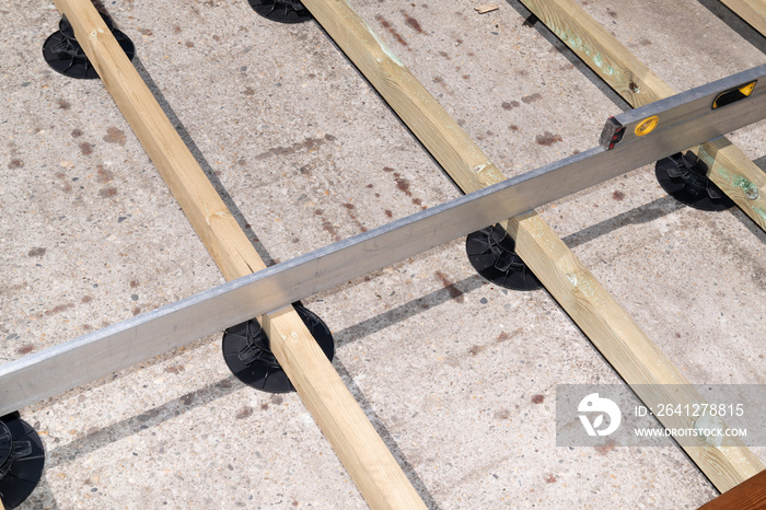 Constructing terracing wood terrace wooden patio