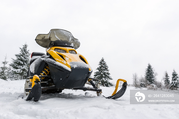 Snowmobiles are ready for adventure ride