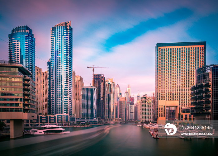 Dubai Marina Skyline