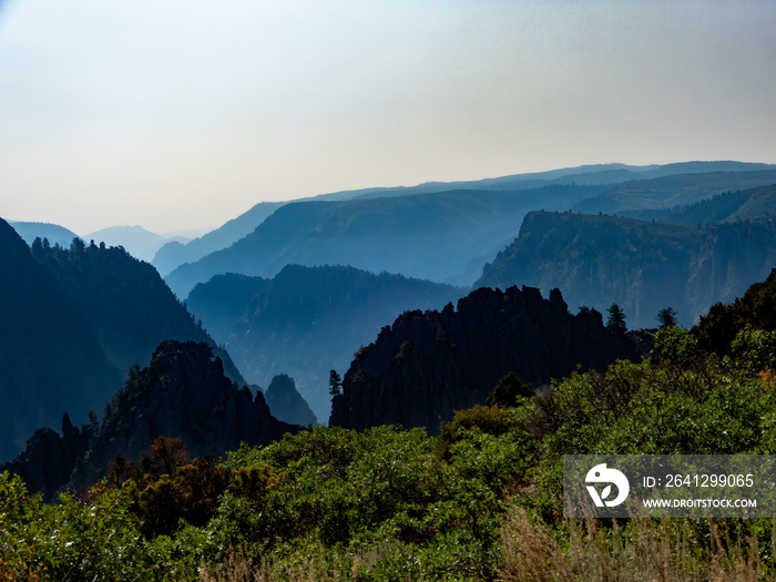 Dimensions of the Black Canyon