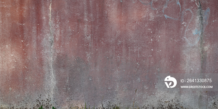 red dark grunge concrete texture wall background