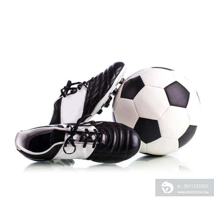 足球和足球鞋