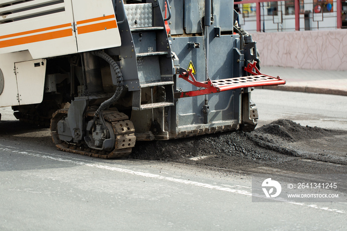 道路改造沥青粉磨