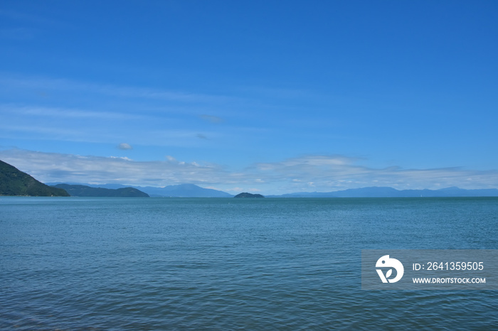 滋賀　夏の琵琶湖