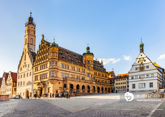 Rathaus Rothenburg ob der Tauber，德国