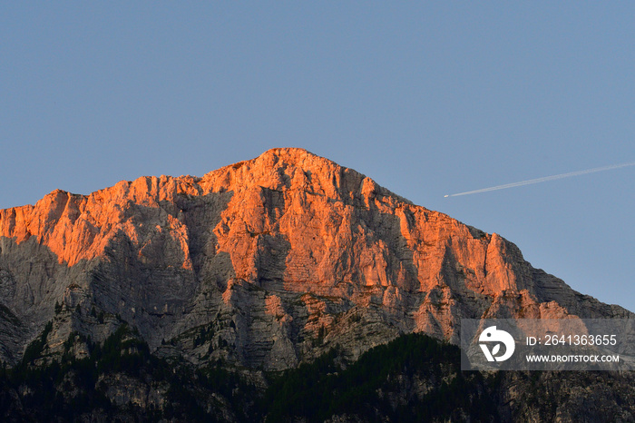 Mount Cimone im Raccolana-Tal in Italien