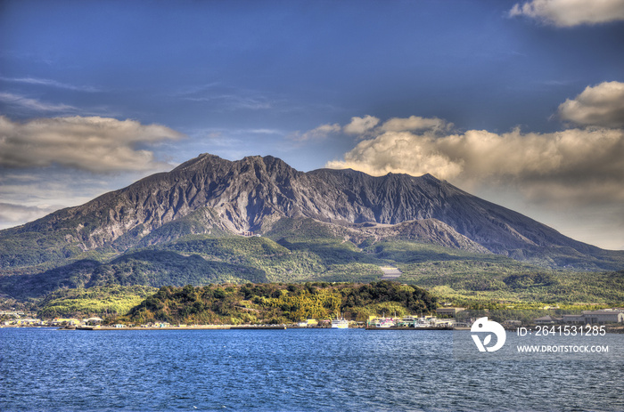 El volcán Sakurajima - Japón