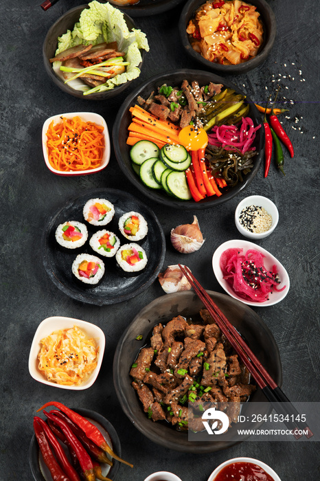 韩国传统菜肴种类…