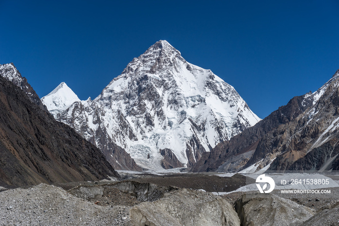 K2山，喀喇昆仑山脉中世界第二高峰，协和式视野