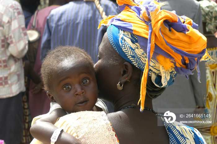 une maman africaine