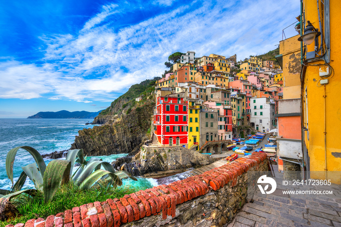 Riomaggiore, Cinque Terre National Park, Liguria, Italy