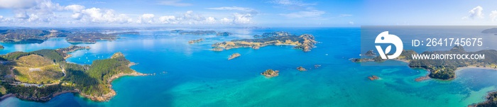 新西兰乌鲁普卡普卡岛鸟瞰图