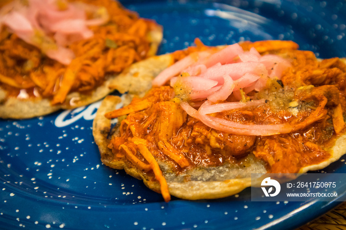 Panuchos de Conchinita Pibil, Mexican Food