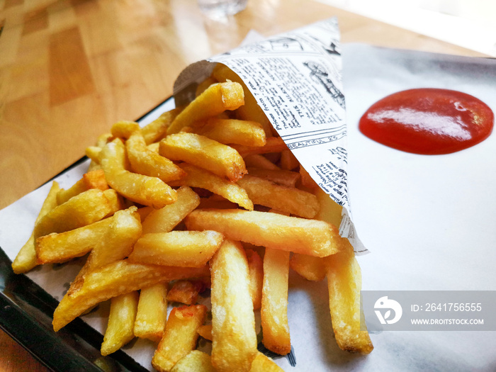 黄金薯条土豆即食