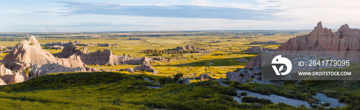 Badlands National Park: View from Cedar Pass Overlook,