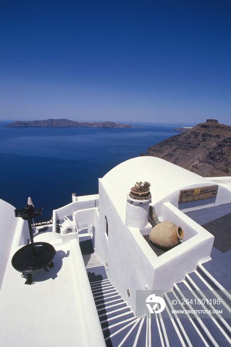 Greece, Cyclades Island, Santorini, Thira, Firostefani