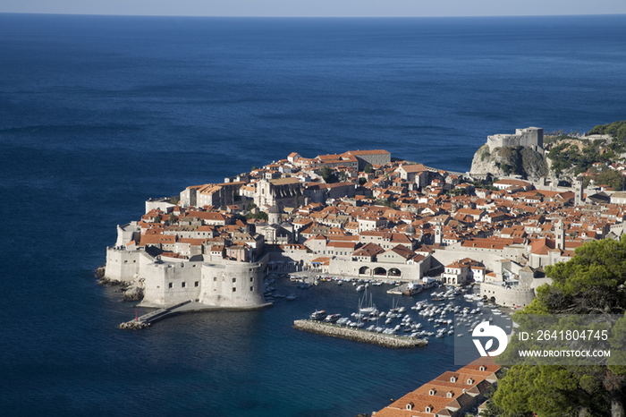 Croatia, Dubrovnik, aerial view