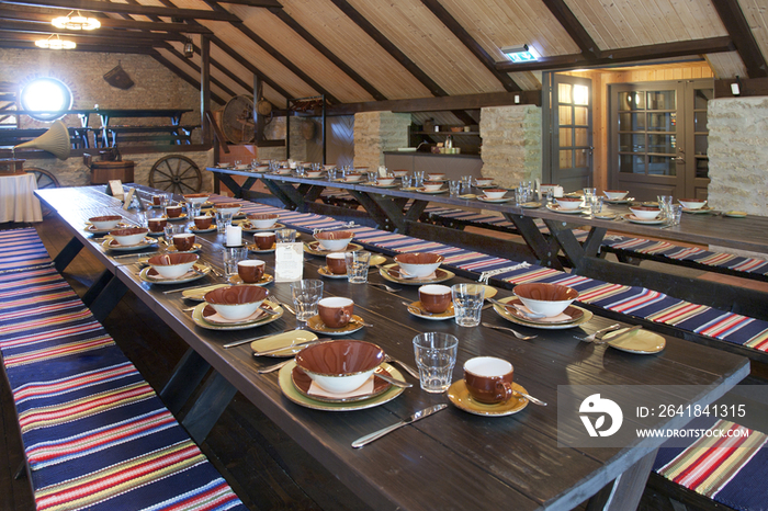 Long Dining Room Table