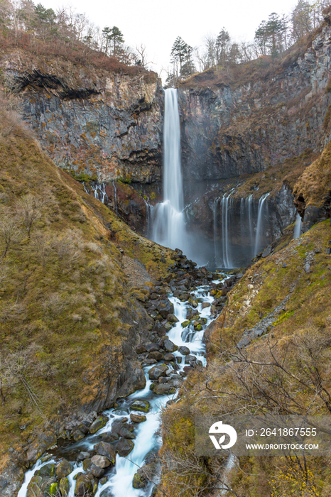 Kegon Waterfall in autumn