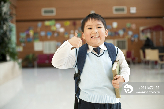 小学生肖像