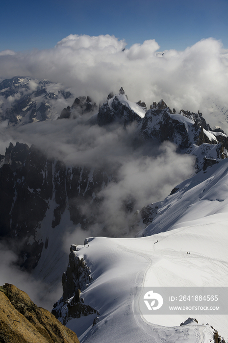 The Mont Blanc (Monte Bianco,White Mountain), France