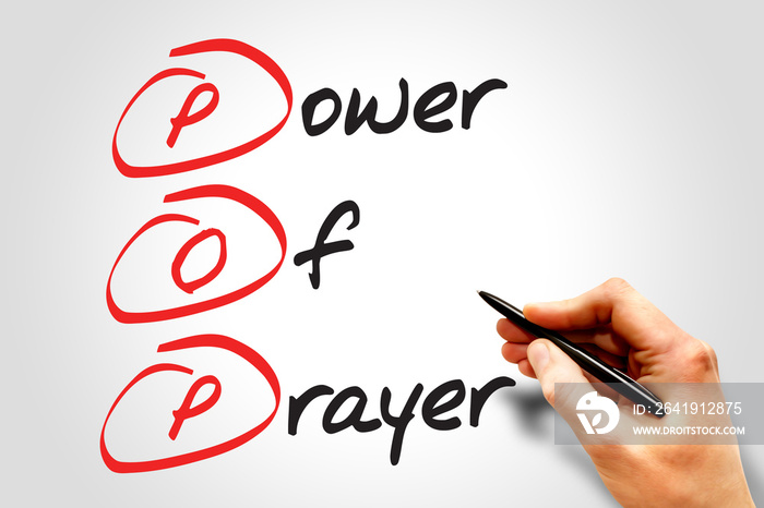 Power Of Prayer (POP), concept acronym