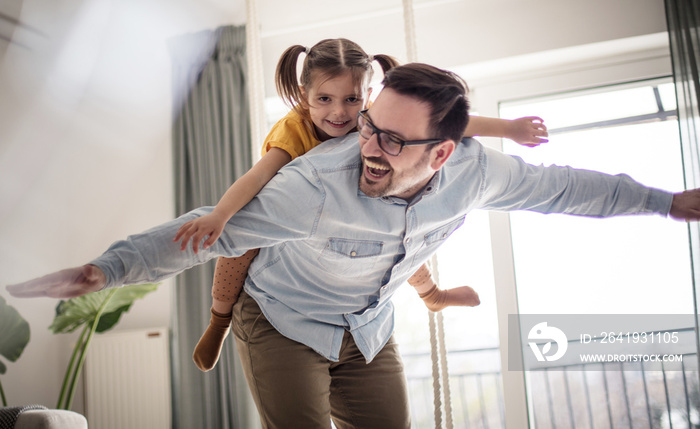 Dad is here to give you his wings.