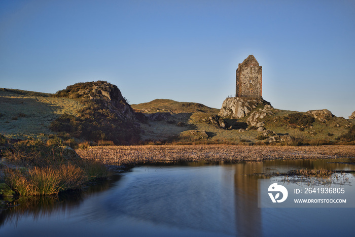 Smailholm Tower in the Scottish Borders.