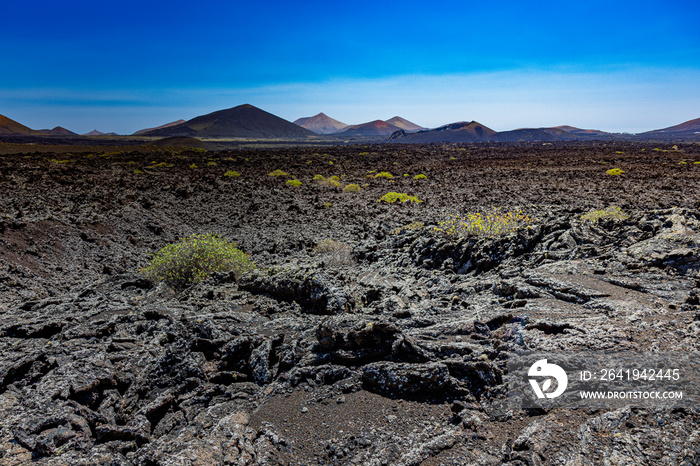 Zonas Volcánicas del Parque Timanfaya de Lanzarote