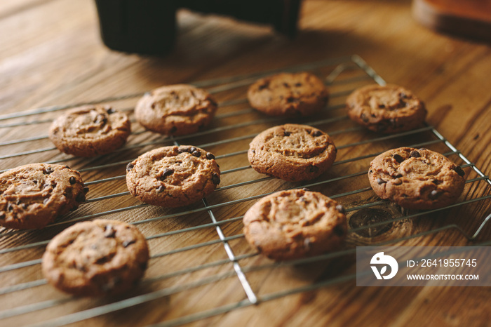 Freshly baked cookies