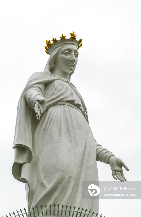 Our Lady of Lebanon statue in Harissa