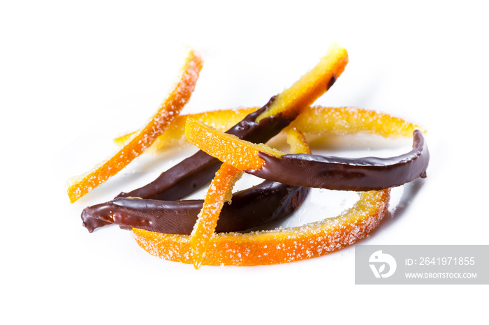 candied orange peel