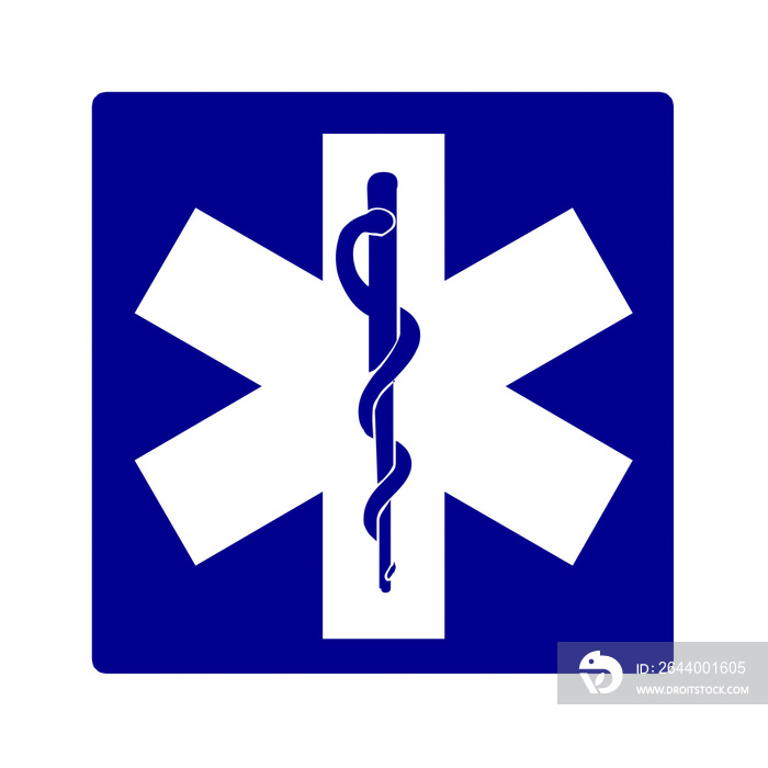 Star of life medical symbol