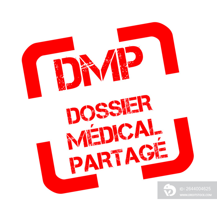 Tampon dpm, dossier médical partagé