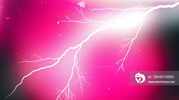 Pink Black and White Lightning Background