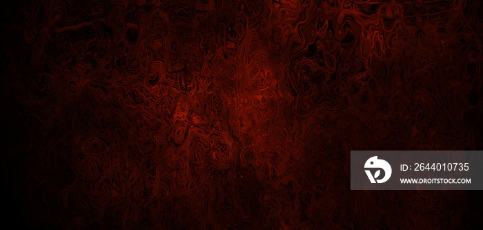 Scary Grunge Background With Dark Smoke Wall