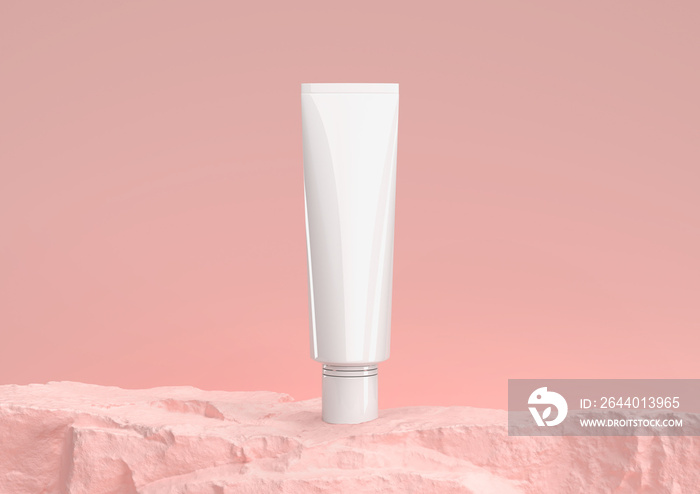 Cosmetic Premium skin care moisturizing. 3d render.