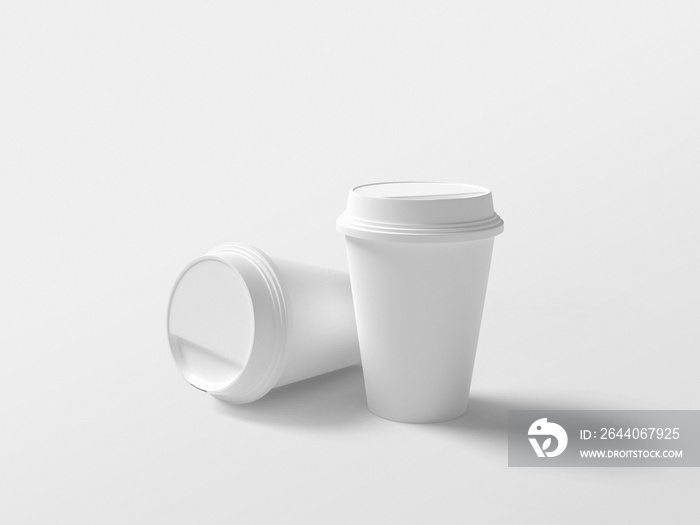 Paper cup mockup